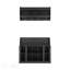 ON-TREND Shoe Storage Bench with Adjustable Shelves and Hooks, Elegant Hall Tree for Entryway Organization, Black-2123299141