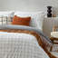 Abiyah Cotton Chequered Duvet Cover Set with Pillowcases-908885627-908885625