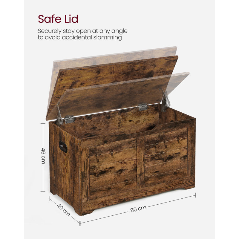 Crate, Rustic Brown, 46" H x 80" W x 40" D