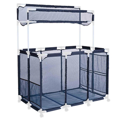 Mesh Cover Replacement for Mesh Pool Storage Bin XX-Large Double Decker