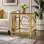Table d'appoint 19,7 po Modern Gold-316842803