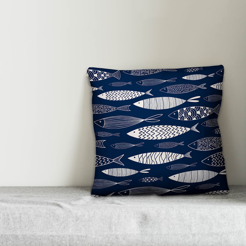  Coussin extérieur School of Fish