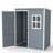 5X3 Ft Outdoor Tool Shed With Lockable Door