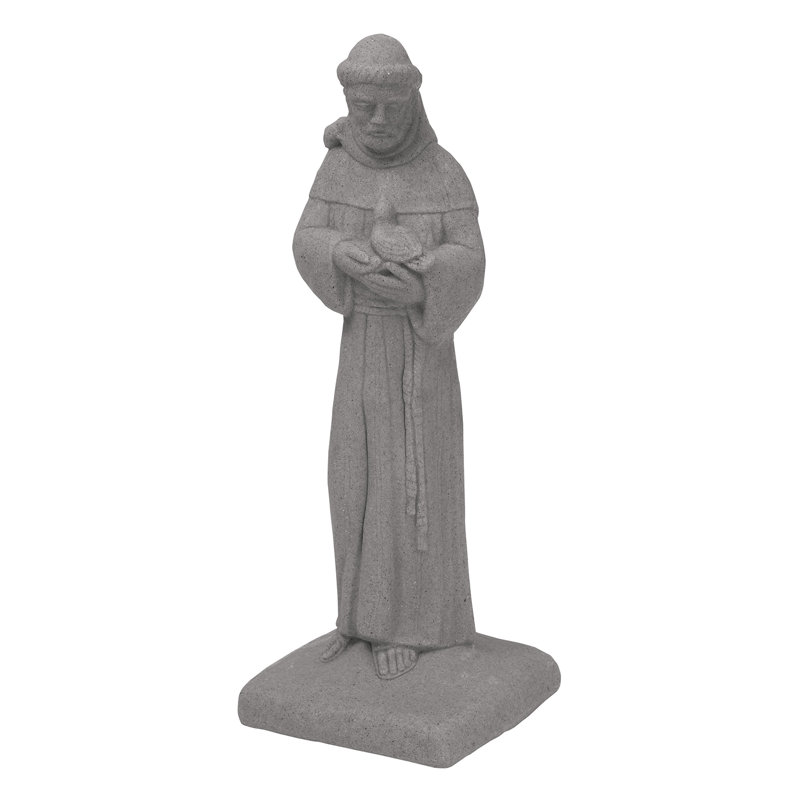 Statue Pollastri St. Francis, Bronze