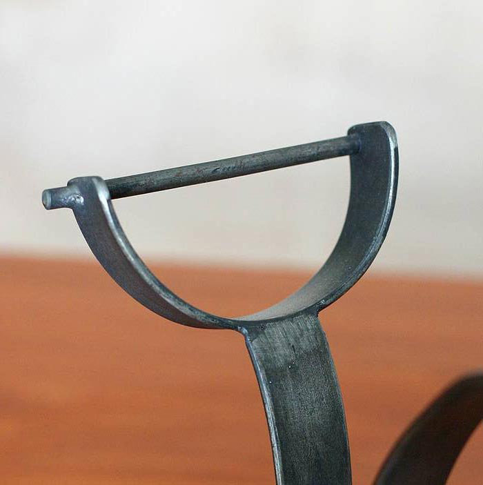 Tabletop Wine Bottle Rack in Gray