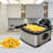 Kenmore 1700W 4 Liter Electric Deep Fryer & 3 Frying Baskets with Adjustable Temperature & Timer 