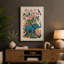 Elephant in Bloom Botanical - Wrapped Canvas-580557192-580557235