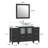  54" Single Bathroom Vanity Set with Mirror-27042777