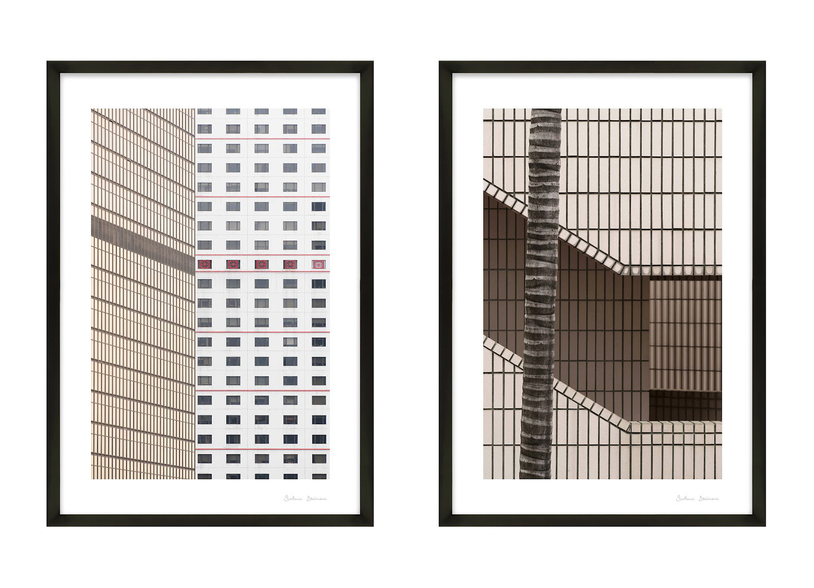 Loui "Hong Kong" Photo Print, Black, 38" H x 26.5" W x 1.25" D