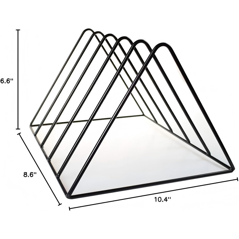 Support de rangement pour disques vinyles – Étagère en fil de métal recouvert de vinyle de qualité supérieure pouvant contenir jusqu'à 50 albums 33 tours