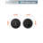 SORWDUERM Black Password Deadbolt Keyed Single Cylinder Lock Keys Handleset Front Entry Interior Exterior Door Deadbolts 1 Pack-136424263