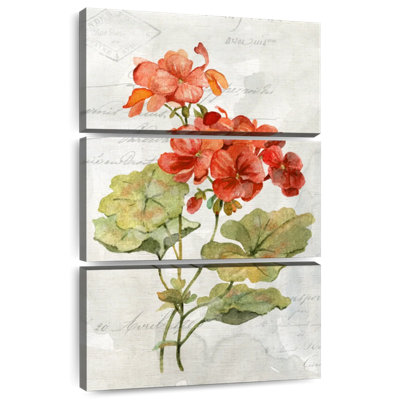 Harnek Linen Geranium II