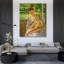 "Mère et enfant dans le conservatoire" par Mary Cassatt - Art mural sur toile tendue avec châssis-1980128835