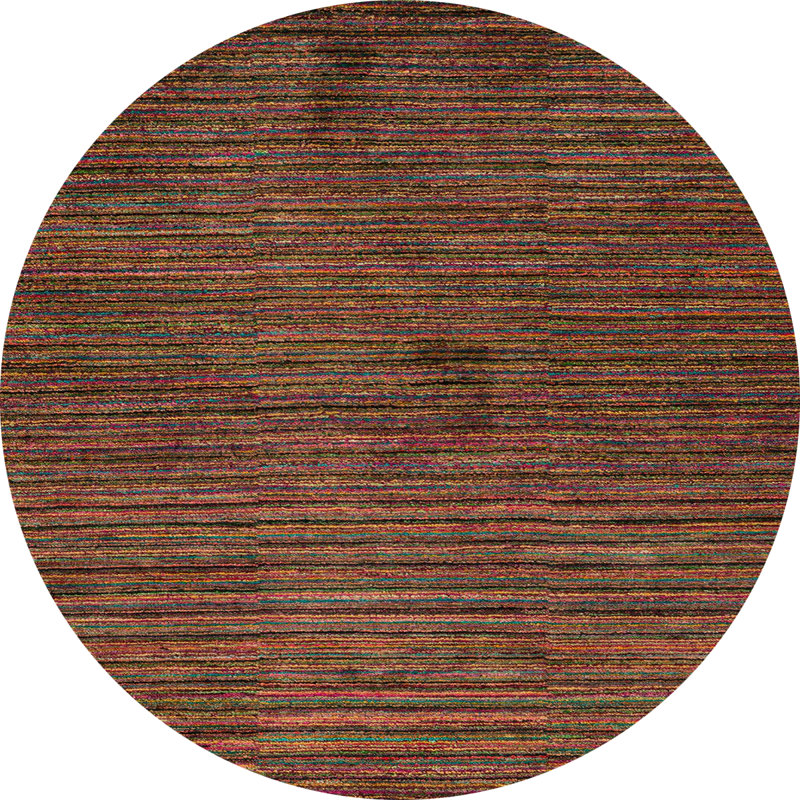 Abstract Indoor Rug, Round 8'