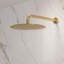 Système de douche thermostatique Tinian avec panneau de commande divisé, pomme de douche double 12 po et 6 po, douche à main -87415222