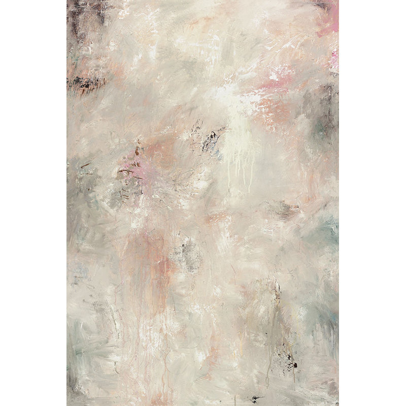 Pemanent Rosette Print by Samuel Kane, 70" H x 47" W x 1.5" D, Glass Coat