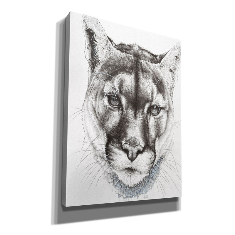 «Jannai Sinewy On Canvas» par Barbara Keith, reproduction, H 54 po x l 40 po x P 1,5 po