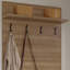 Banc de rangement pour chaussures avec porte-manteau mural Porto-1268971665