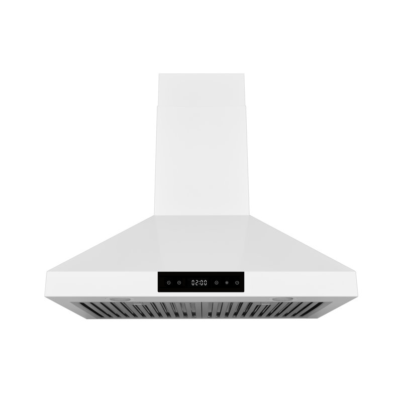 Hotte murale convertible 450 pi³ / min, 30", Acier Inoxydable
