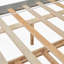 Lit avec lit gigogne et bibliothèque, lit plateforme, structure en bois-1080555341-1084429867
