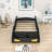 Abdullbasit Twin Size Race Car-Shaped Platform Bed with Wheels-809423203