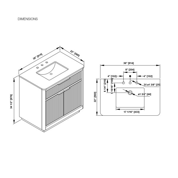 Dimensions du produit