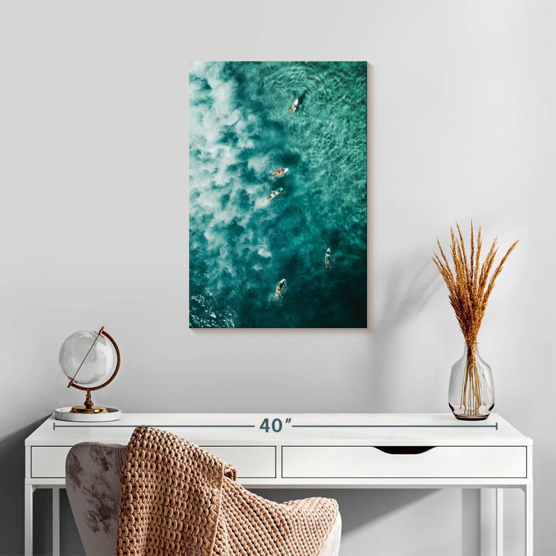 Senne Before A Wave, 24" H x 16" W