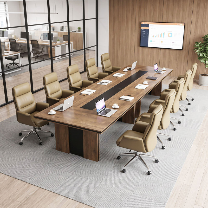 Table de conférence de 2,4 m pour 8 à 10 personnes