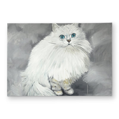 Chinchilla Persian Cat Door Mat - Feline Home Decor Indoor Outdoor
