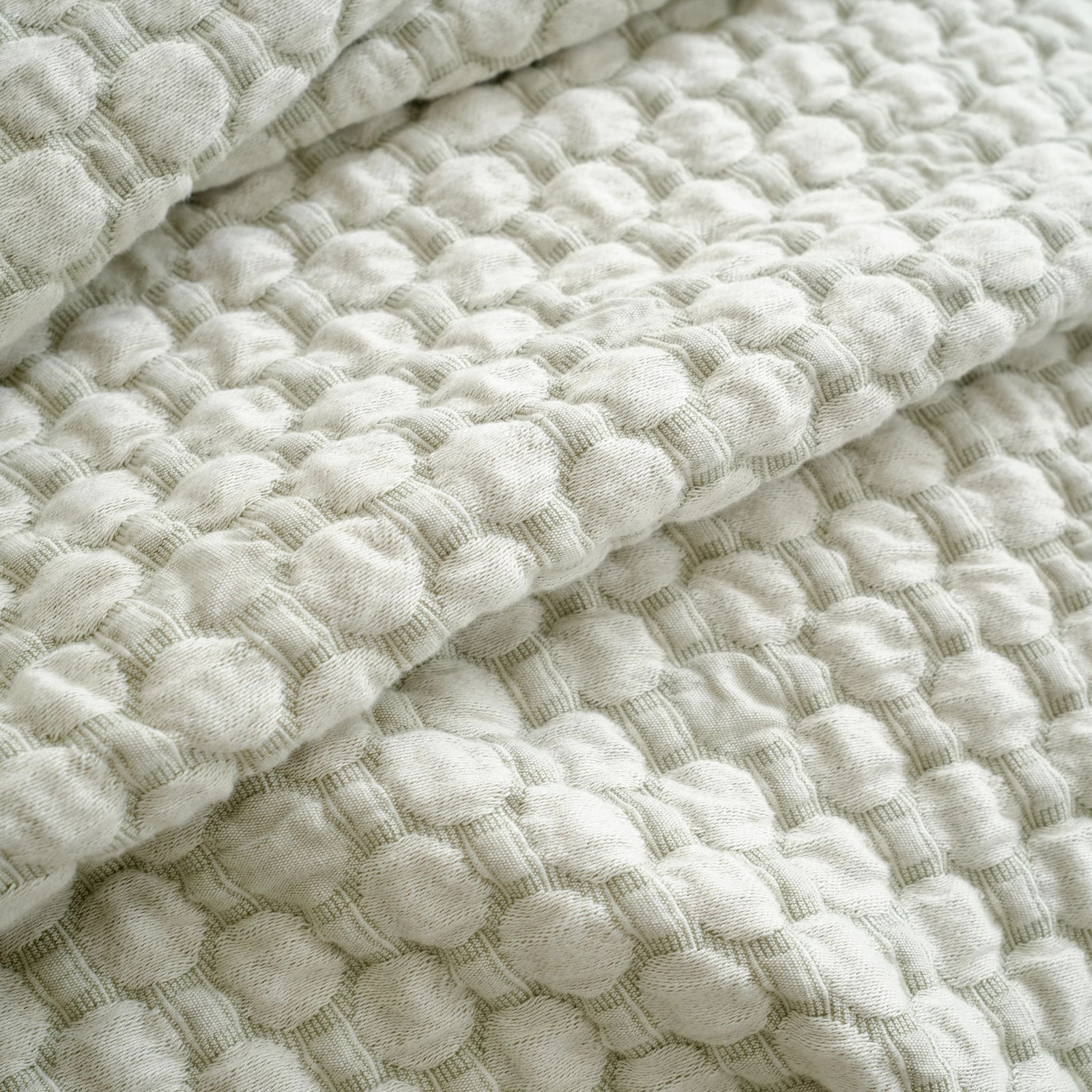 Lodi Matelasse Coverlet, King Coverlet, Green
