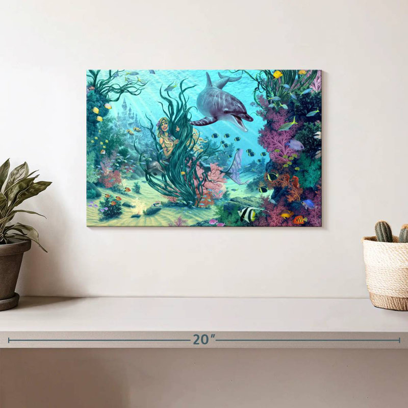 Aletra Mermaid Hide and Seek, H 8 po x l 12 po