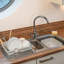 Washing up bowl and draining rack-1220350820
