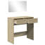 Patrizia Dressing Table with Mirror-504324923