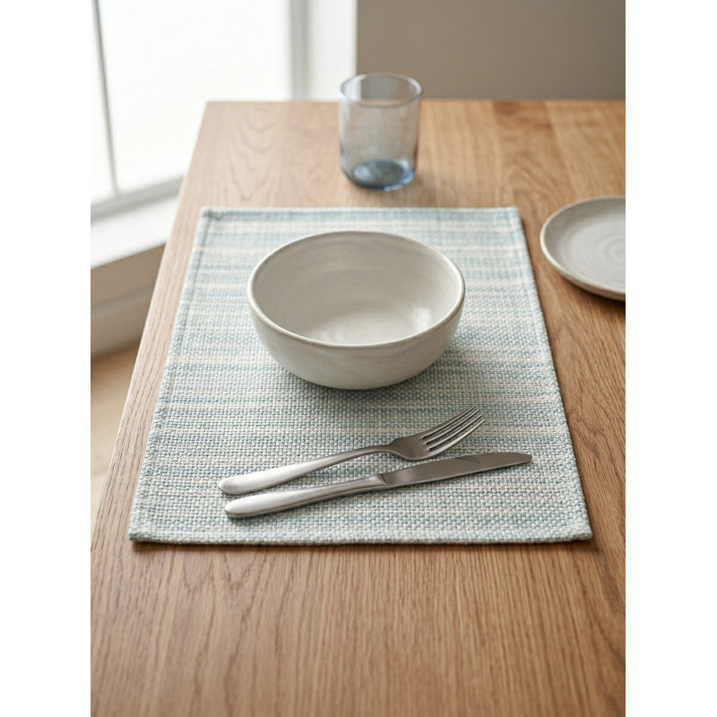 Napperon aqua, Blue