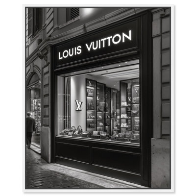 House of Vuitton II Canvas Fashion Prints by Art Remedy