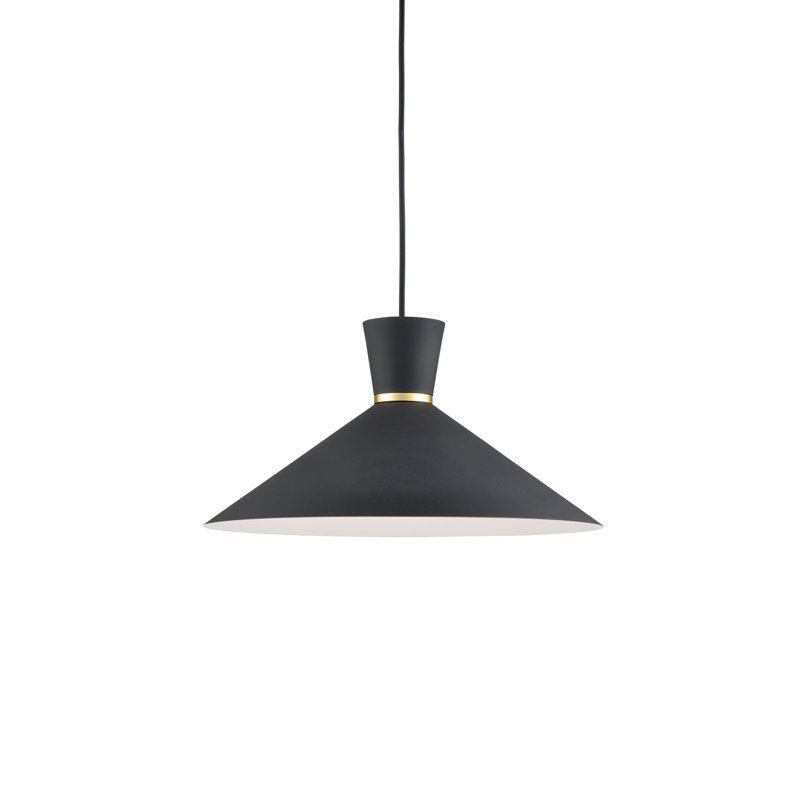 Vanderbilt 1 - Light Pendant, Black/Gold, Black/Gold