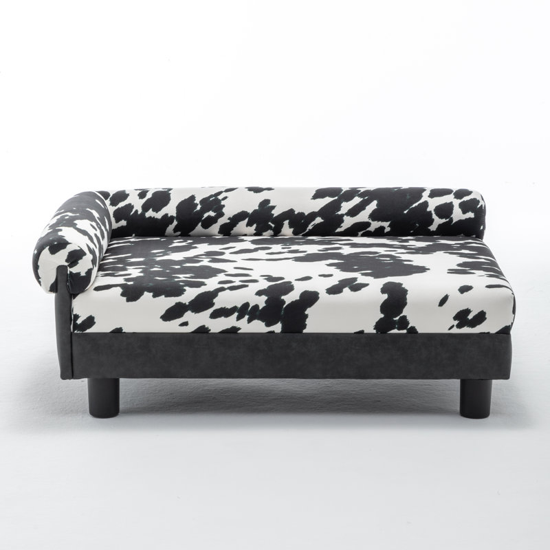 Lit pour chien Malcolm Elegant Rectangle, Cow