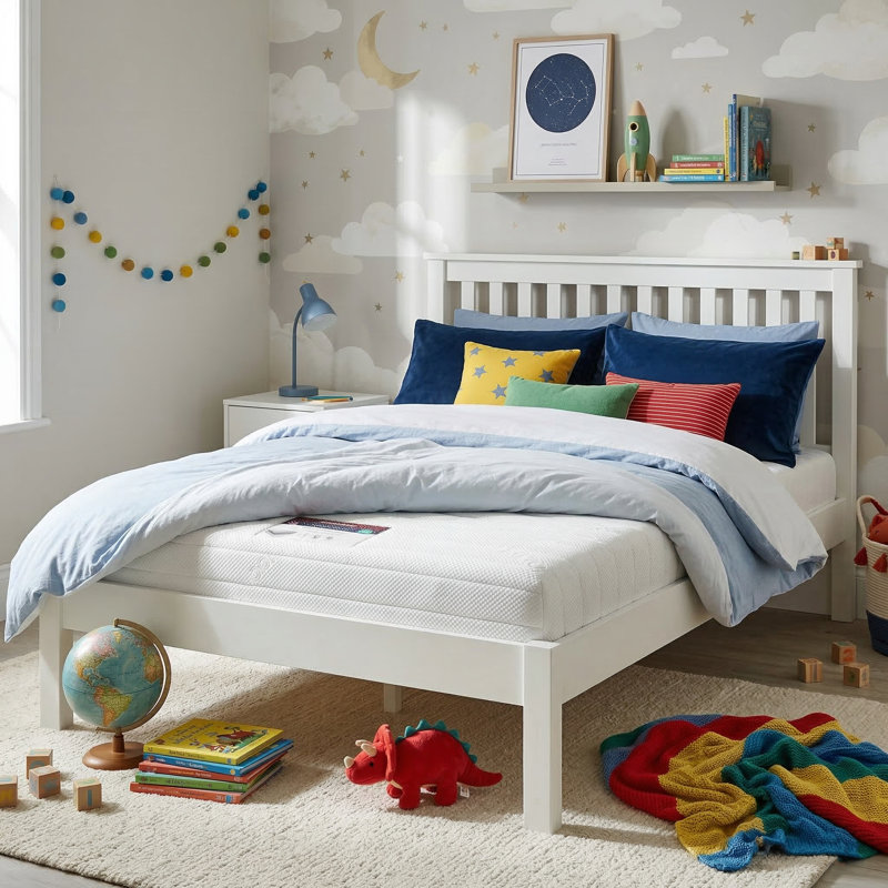 Thrive Kids Viscotherapy Pocket Sprung 800 Mattress, Small Double (4')