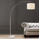 72'' Matte Arched Floor Lamp