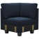 Velvet Corner Seat Module For Modular Sectional Sofa Couch Corner Sofa Couch Chair