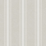 Spring Blossom Stripes Fabric Effect Design 33' x 21" Wallpaper Roll
