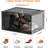 Upgraded Thickened Sturdy Large Shoe Boxes Clear Plastic Stackable 9 Pack Shoe Storage Organizer For Closet/Entryway, Drop Front Shoe Box With Magnetic Door, Shoe Display Case, Fit Up To US Size 14