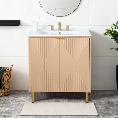 Meuble-lavabo simple 30 po