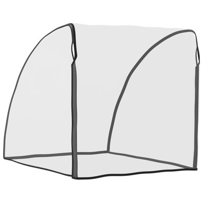 HOMCOM Baby Bike Trailer Cover Waterproof Bicycle Trailer 76 x 61 x 61 cm