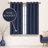 Total Blackout Composited Thermal Insulated Grommet Curtain Panels (Set Of 2)-512963382-512963380