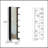 Urano Mirror Linen Cabinet, Four Interior  Shelves, Five External Shelves -Black-1365148555