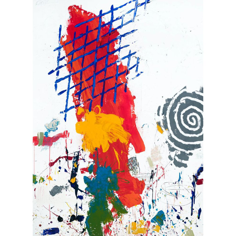 Mark Making Print by Robert Robinson