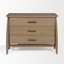 Table de chevet 3 tiroirs Hollis