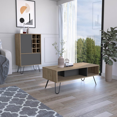 Pahokee Coffee Table with Storage