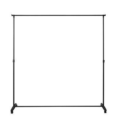 Nurgul Don't Look at Me Basics Extendable Privacy Room Divider Frame with Curtain